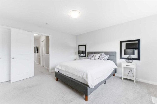 69 Legacy Manor Se, Calgary, AB - Indoor Photo Showing Bedroom