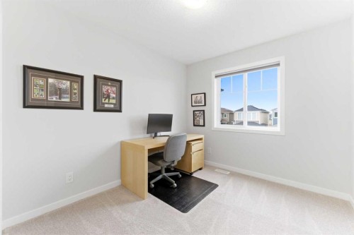 69 Legacy Manor Se, Calgary, AB - Indoor Photo Showing Office