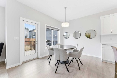 69 Legacy Manor Se, Calgary, AB - Indoor Photo Showing Dining Room