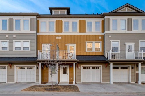 705 Evanston Square Nw, Calgary, AB - Outdoor With Balcony With Facade