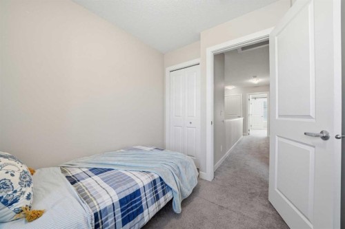 4135 Seton Drive Se, Calgary, AB - Indoor Photo Showing Bedroom