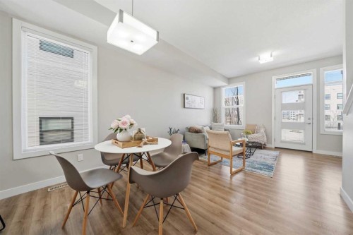 4135 Seton Drive Se, Calgary, AB - Indoor Photo Showing Dining Room