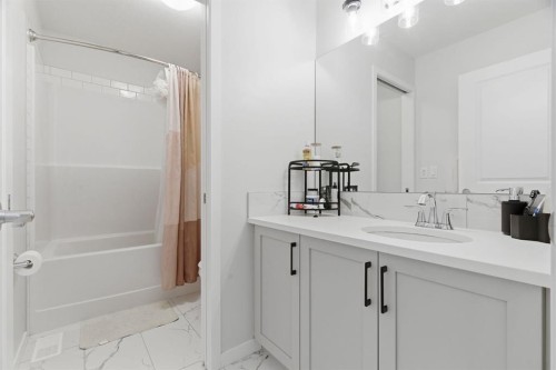54 Belmont Manor Sw, Calgary, AB - Indoor Photo Showing Bathroom