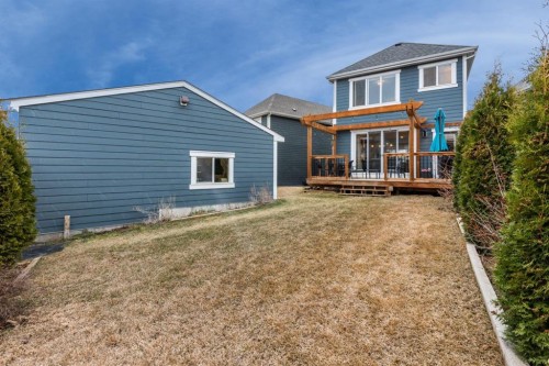 146 Magnolia Square Se, Calgary, AB - Outdoor With Deck Patio Veranda