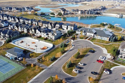 146 Magnolia Square Se, Calgary, AB - Outdoor With Body Of Water With View