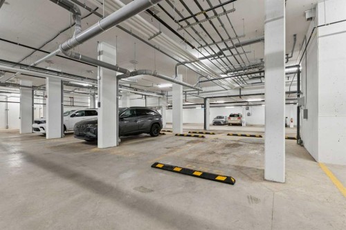 103-655 Shawnee Square Sw, Calgary, AB - Indoor Photo Showing Garage