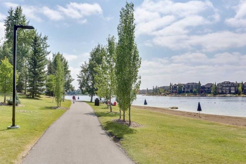 18519 Chaparral Manor Se, Calgary, AB - Outdoor With Body Of Water With View