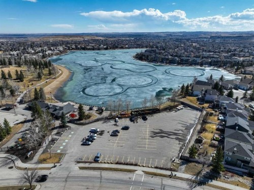 18519 Chaparral Manor Se, Calgary, AB - Outdoor With Body Of Water With View
