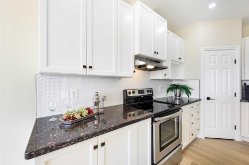 42 Royal Crest Point Nw, Calgary, AB - Indoor Photo Showing Kitchen With Upgraded Kitchen