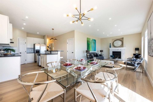 42 Royal Crest Point Nw, Calgary, AB - Indoor With Fireplace