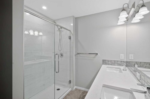154 Yorkstone Way Sw, Calgary, AB - Indoor Photo Showing Bathroom