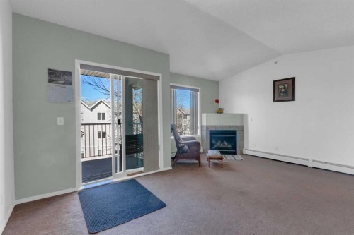 308-2000 Valleyview Park Se, Calgary, AB - Indoor With Fireplace