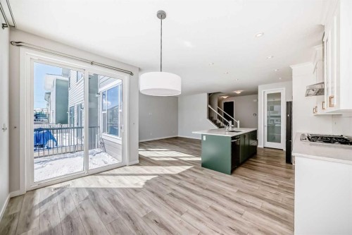 16 West Grove Link Sw, Calgary, AB - Indoor Photo Showing Kitchen