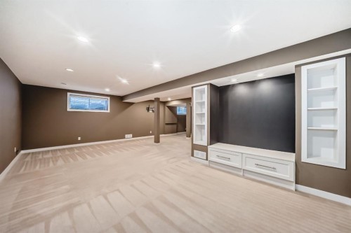 259 St Moritz Drive Sw, Calgary, AB - Indoor Photo Showing Basement