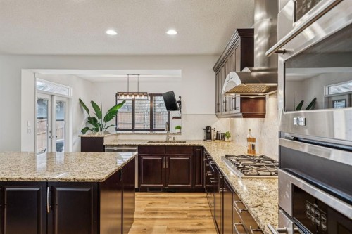 54 Auburn Glen Place Se, Calgary, AB - Indoor Photo Showing Kitchen With Upgraded Kitchen