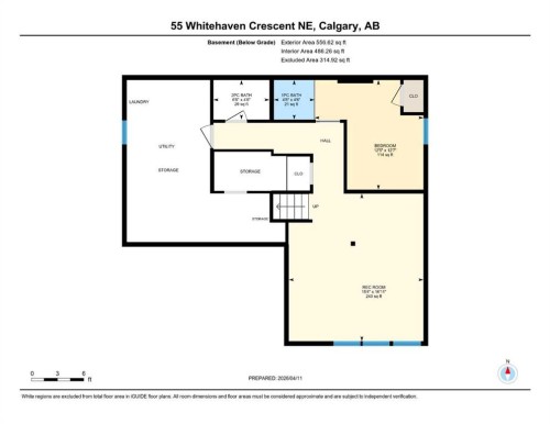 55 Whitehaven Crescent Ne, Calgary, AB - Other