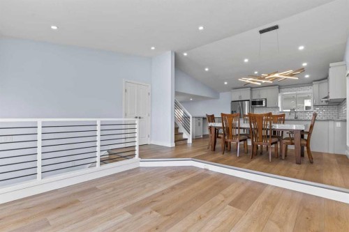 55 Whitehaven Crescent Ne, Calgary, AB - Indoor Photo Showing Dining Room