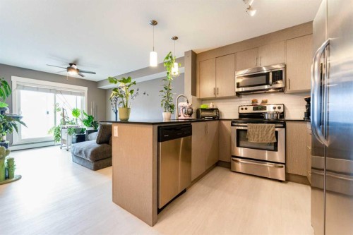 2410-240 Skyview Ranch Road Ne, Calgary, AB - Indoor Photo Showing Kitchen
