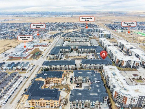 2410-240 Skyview Ranch Road Ne, Calgary, AB - Outdoor With View