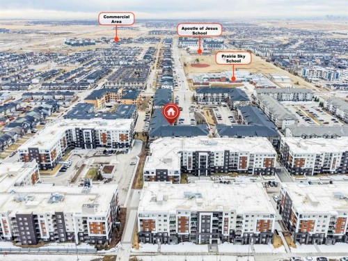 2410-240 Skyview Ranch Road Ne, Calgary, AB - Outdoor With View