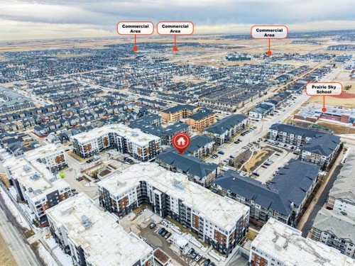 2410-240 Skyview Ranch Road Ne, Calgary, AB - Outdoor With View