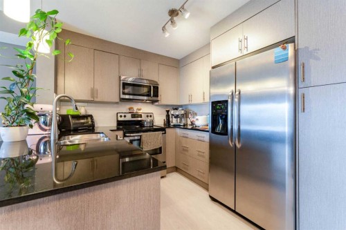 2410-240 Skyview Ranch Road Ne, Calgary, AB - Indoor Photo Showing Kitchen