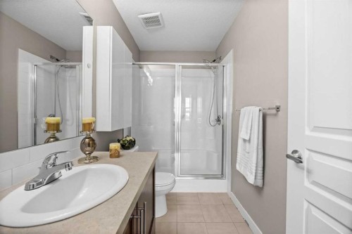 407-2300 Evanston Square Nw, Calgary, AB - Indoor Photo Showing Bathroom
