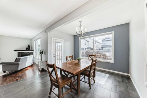 65 Morningside Circle Sw, Airdrie, AB - Indoor Photo Showing Dining Room