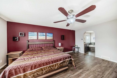 65 Morningside Circle Sw, Airdrie, AB - Indoor Photo Showing Bedroom