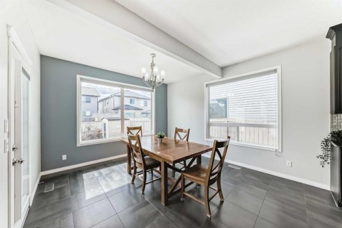 65 Morningside Circle Sw, Airdrie, AB - Indoor Photo Showing Dining Room