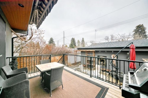 3705 2 Avenue Sw, Calgary, AB - Outdoor With Deck Patio Veranda With Exterior