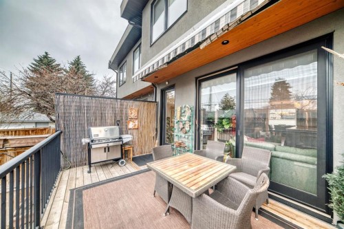 3705 2 Avenue Sw, Calgary, AB - Outdoor With Deck Patio Veranda With Exterior