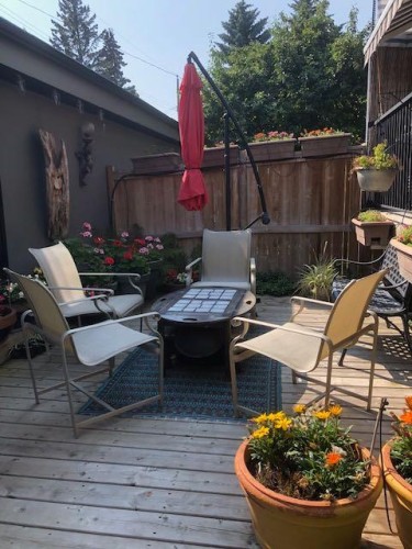 3705 2 Avenue Sw, Calgary, AB - Outdoor With Deck Patio Veranda