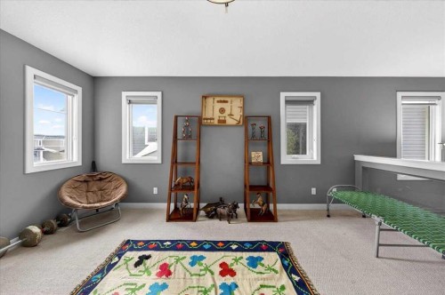 72 Redstone Drive Ne, Calgary, AB - Indoor Photo Showing Bedroom