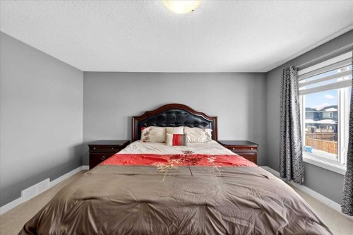 72 Redstone Drive Ne, Calgary, AB - Indoor Photo Showing Bedroom