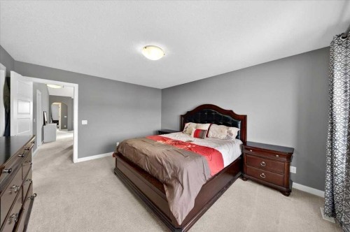 72 Redstone Drive Ne, Calgary, AB - Indoor Photo Showing Bedroom