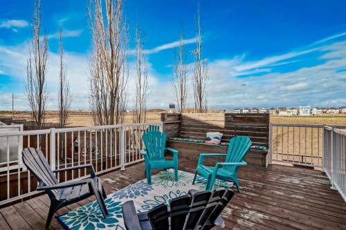 190 River Heights Crescent, Cochrane, AB - Outdoor With Deck Patio Veranda
