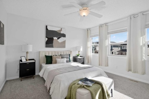 190 River Heights Crescent, Cochrane, AB - Indoor Photo Showing Bedroom