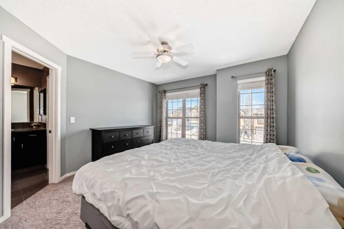 136 Sage Valley Drive Nw, Calgary, AB - Indoor Photo Showing Bedroom