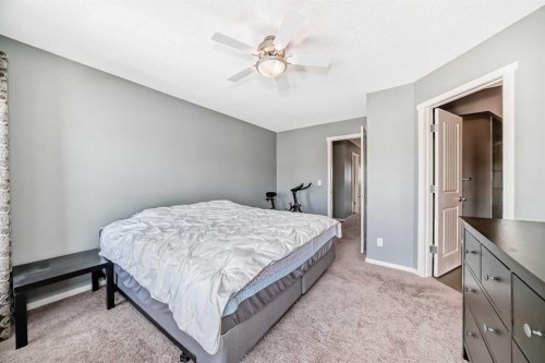 136 Sage Valley Drive Nw, Calgary, AB - Indoor Photo Showing Bedroom