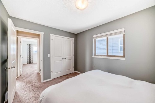 136 Sage Valley Drive Nw, Calgary, AB - Indoor Photo Showing Bedroom