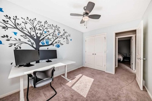 136 Sage Valley Drive Nw, Calgary, AB - Indoor Photo Showing Office