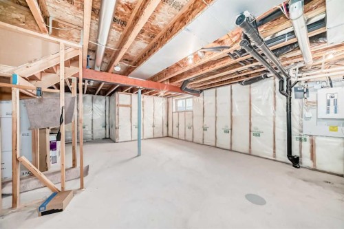 136 Sage Valley Drive Nw, Calgary, AB - Indoor Photo Showing Basement