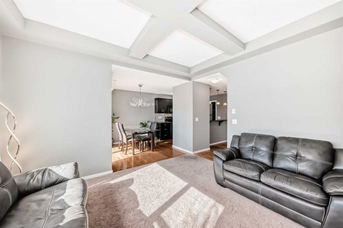 136 Sage Valley Drive Nw, Calgary, AB - Indoor Photo Showing Living Room