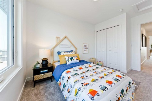 245 Bighorn Avenue, Calgary, AB - Indoor Photo Showing Bedroom