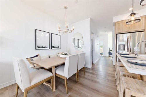 245 Bighorn Avenue, Calgary, AB - Indoor Photo Showing Dining Room