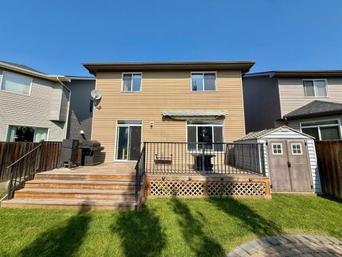 607 Montgomery Close Se, High River, AB - Outdoor With Deck Patio Veranda With Exterior