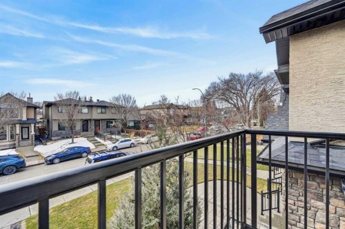 1924 48 Avenue Sw, Calgary, AB - Outdoor With Balcony
