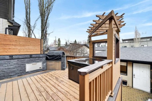 1924 48 Avenue Sw, Calgary, AB - Outdoor With Deck Patio Veranda With Exterior