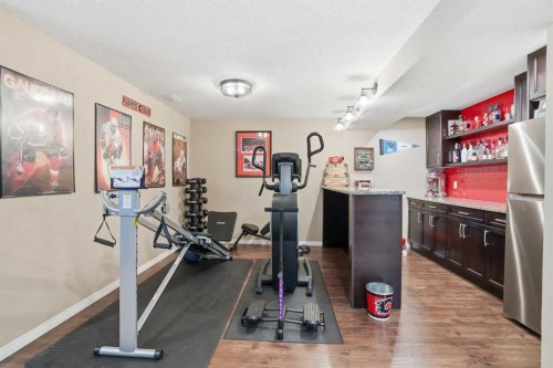 26 Sage Valley Mews Nw, Calgary, AB - Indoor Photo Showing Gym Room